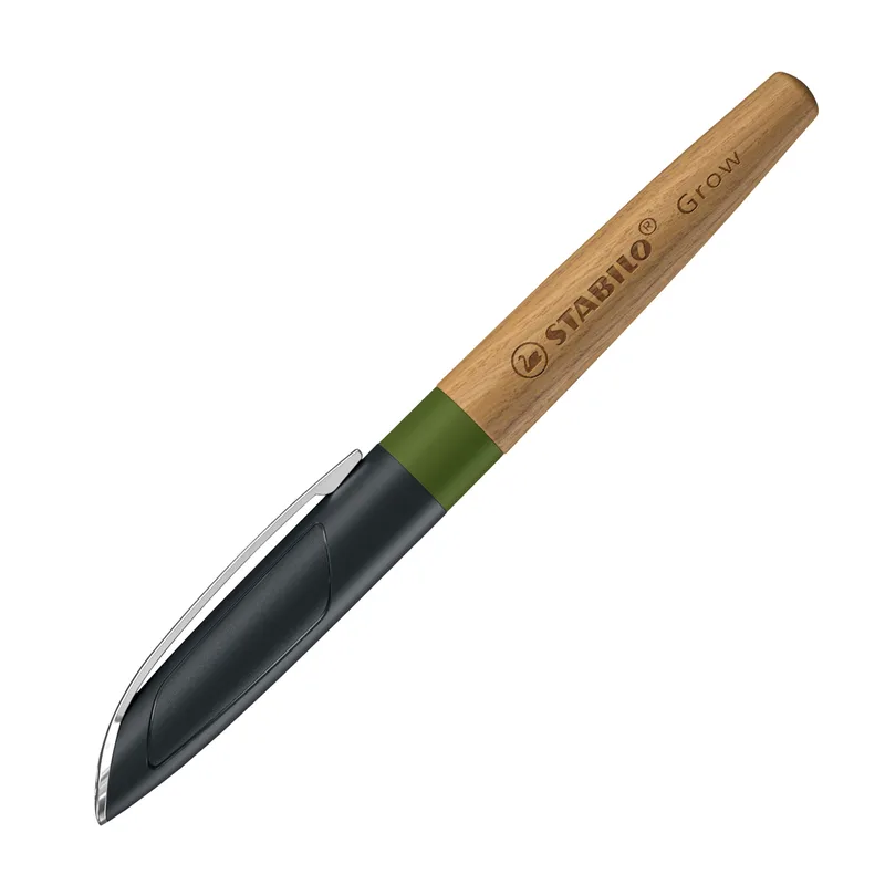 Vulpen stabilo grow m mosgroen/eiken | 3 stuks van Stabilo – productfoto
