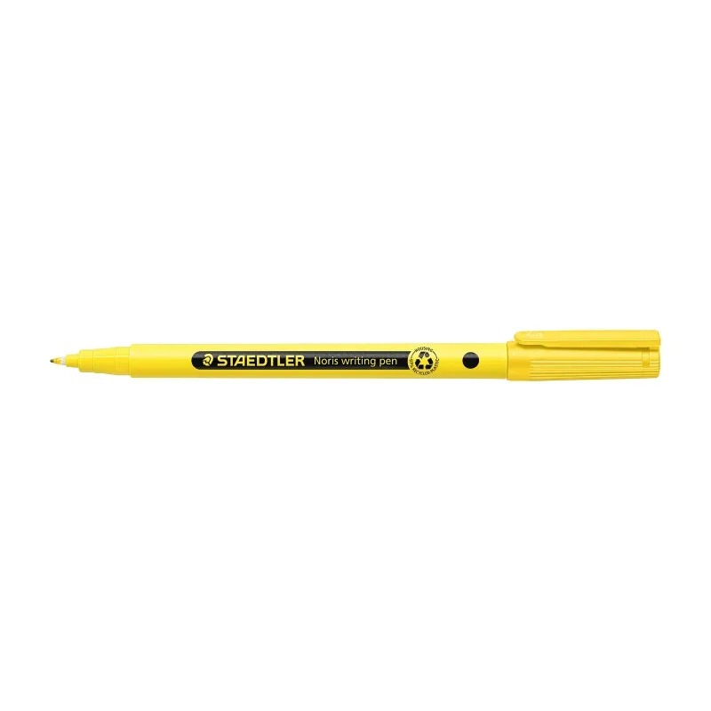 Bright Noris Fineliner Schreibstift - leuchtend gelb von Staedtler – Produktfoto