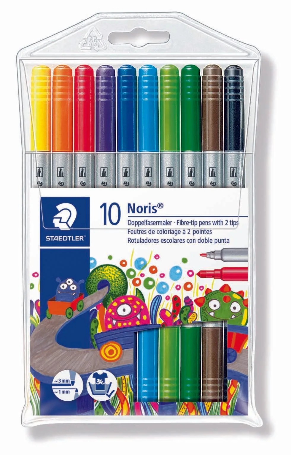Filzstifte Noris® 320 Mehrfarbig från Staedtler – produktbild