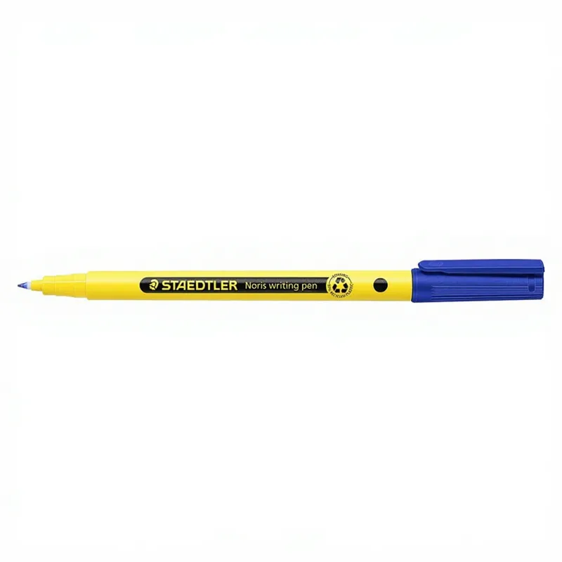 Fineliner Noris writing pen blau 0,6mm von Staedtler – Produktfoto