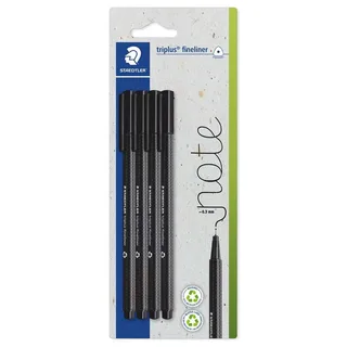 Fineliner Staedtler Triplus 334 zwart 0.3mm by Staedtler – product photo 4 of 4