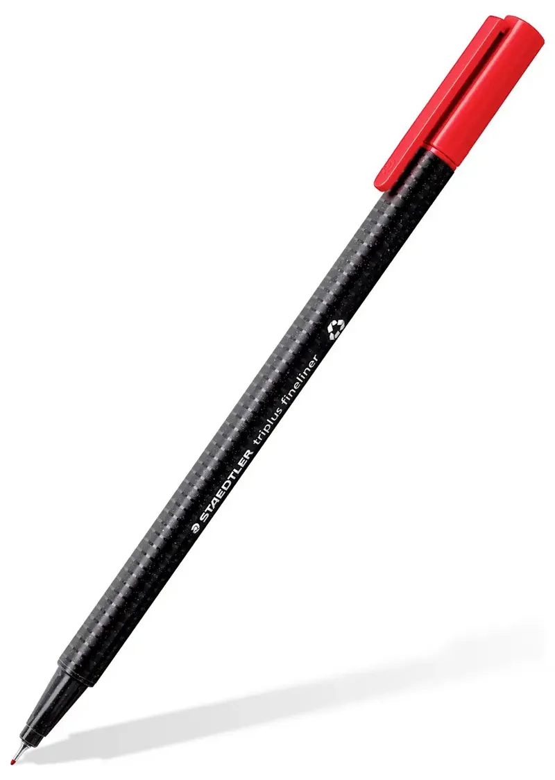 Fineliner triplus rPP, 6 Stück von Staedtler – Produktfoto 2 von 2