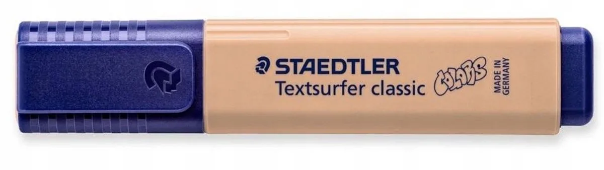 Fluoriscerende Markeerstift Staedtler Textsurfer Classic Vintage Zand (10 Stuks) van Staedtler in Meerkleurig – productfoto