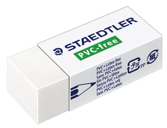 gum, small, PVS vrij, wit by Staedtler – product photo