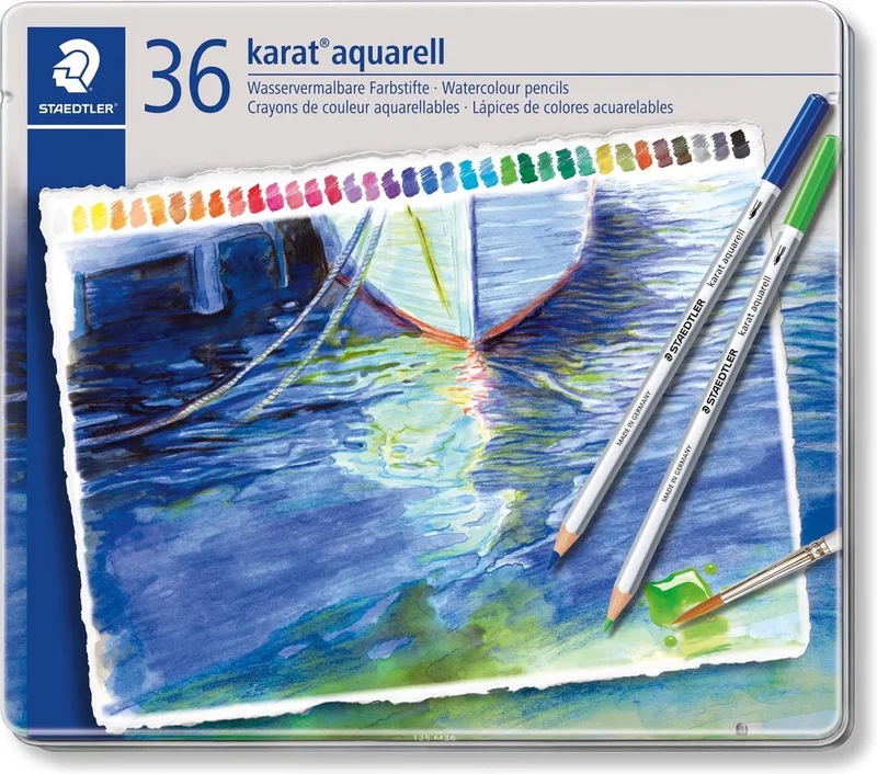 karat aquarell kleurpotlood - set 36 st by Staedtler in Multi: 36 kleuren – product photo