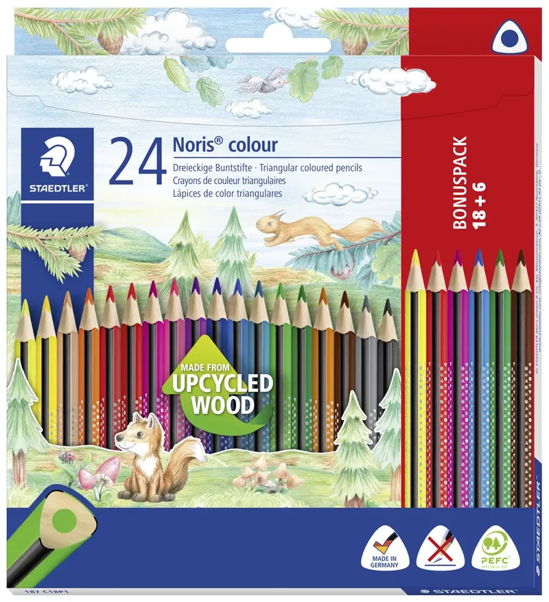 Kleurpotlood Noris Driehoek 187 C18P1 1 set(s) by Staedtler – product photo