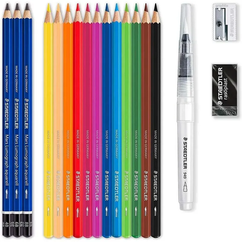 Coffret De 12 Crayons De Couleur Jovi Sans Bois de Staedtler – photo produit 2 sur 3