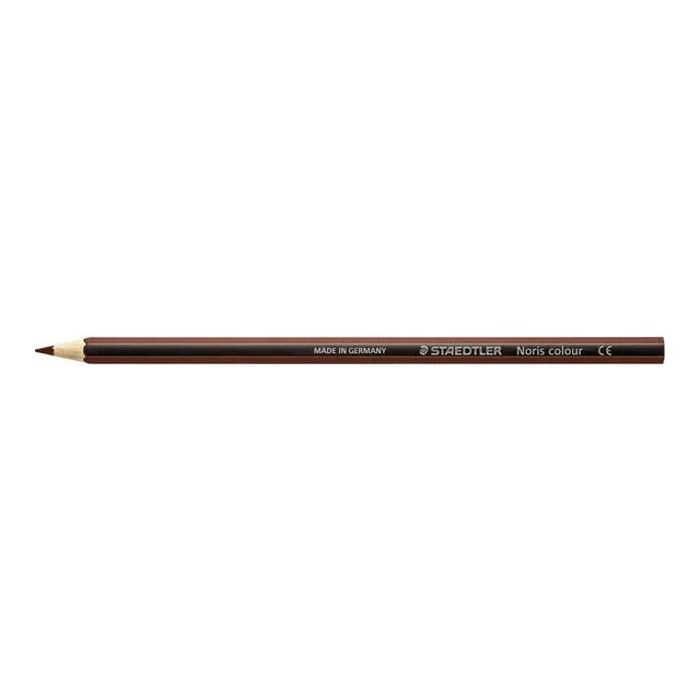 Kleurpotlood staedtler noris 185 van dyke bruin | 12 stuks van Staedtler – productfoto