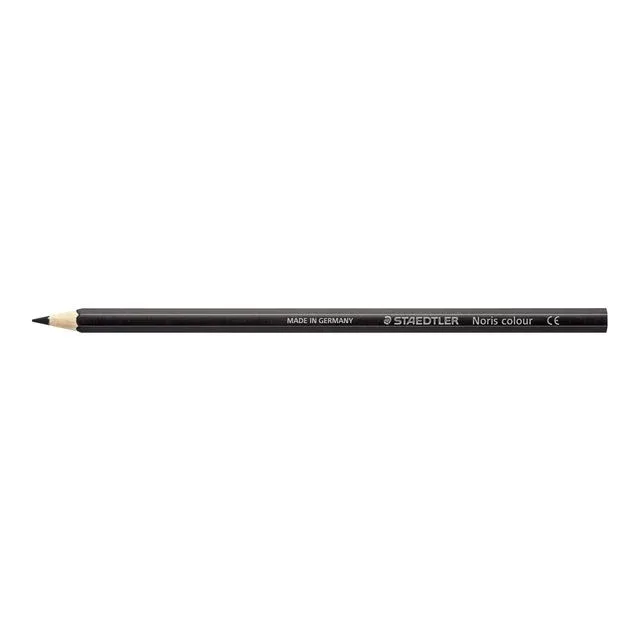 Kleurpotlood staedtler noris 185 zwart | 12 stuks by Staedtler – product photo