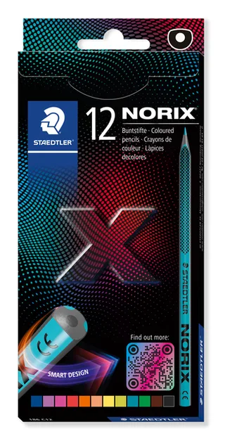 Kleurpotlood Staedtler Norix set à 12 kleuren by Staedtler – product photo 1 of 2