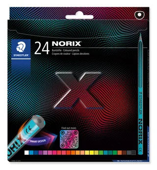 Kleurpotlood Staedtler Norix set à 24 kleuren van Staedtler – productfoto 1 van 2