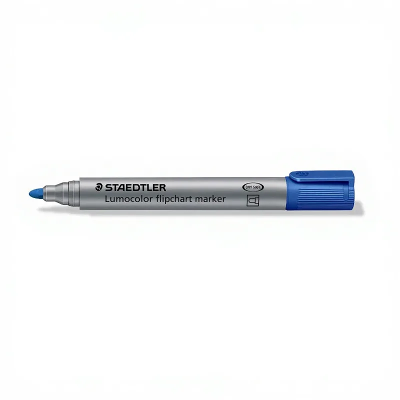 Lumocolor Flipchart-Marker, Blau, 2 mm Rundspitze für Papier, nachfüllbar by Staedtler – product photo