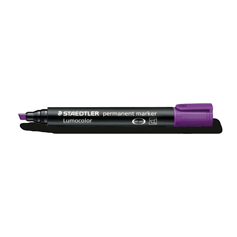 Lumocolor Permanentmarker Violett - universeller Permanentmarker mit synthetischer Keilspitze, 2–5 mm by Staedtler – product photo