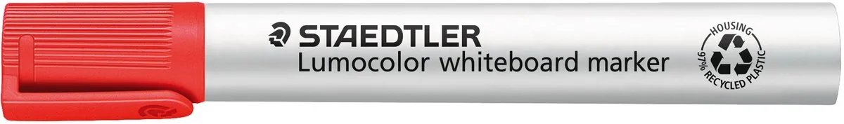 Lumocolor - Whiteboard marker - 1 stuk de Staedtler en Rouge – photo produit