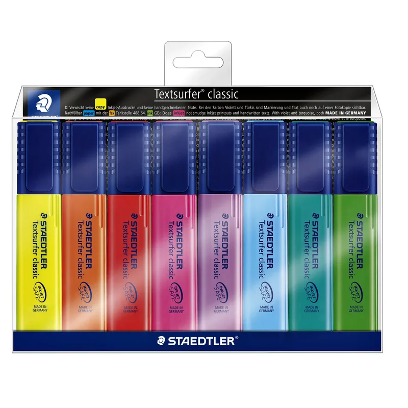 Markeerstift staedtler 364 textsurfer ass | 5 stuks von Staedtler – Produktfoto