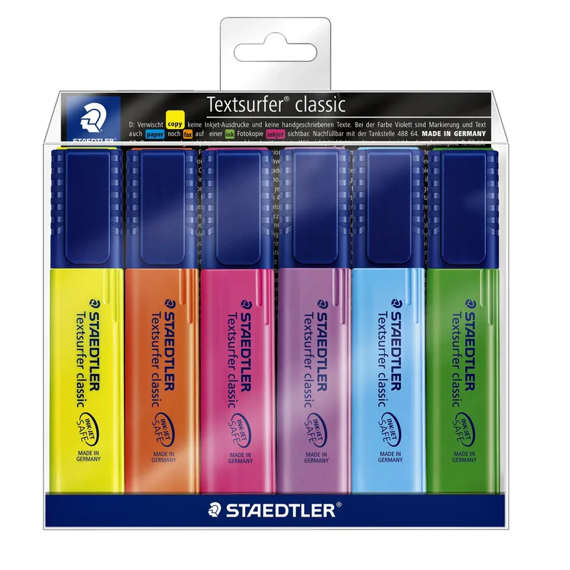 Markeerstift staedtler 364 textsurfer ass | 5 stuks by Staedtler – product photo