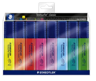 Markeerstift Staedtler 364 Textsurfer assorti 8 stuks van Staedtler – productfoto 1 van 3