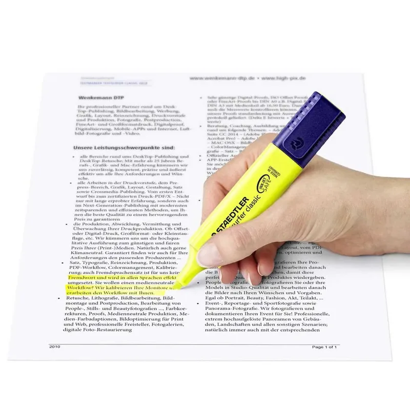 Markeerstift Staedtler 364 Textsurfer geel by Staedtler – product photo 5 of 6