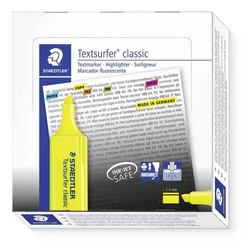 Markeerstift Staedtler 364 Textsurfer geel by Staedtler – product photo 4 of 6