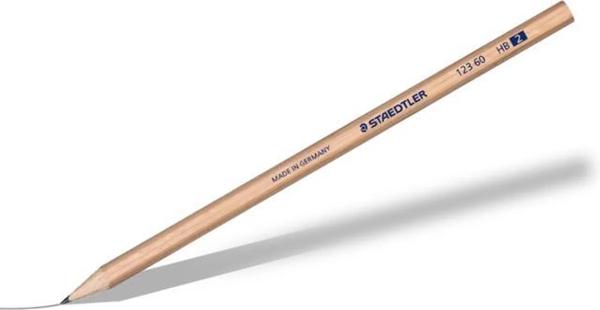 Natuurhouten Potlood Hb fra Staedtler i Sort – produktbillede