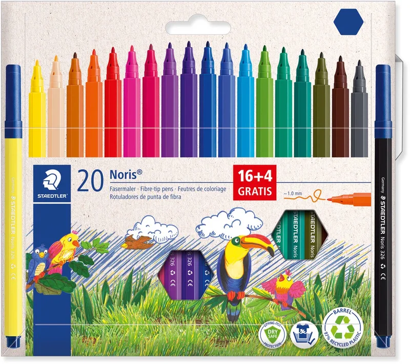 Noris kleurstiften - 20 kleuren by Staedtler in Multicolour – product photo