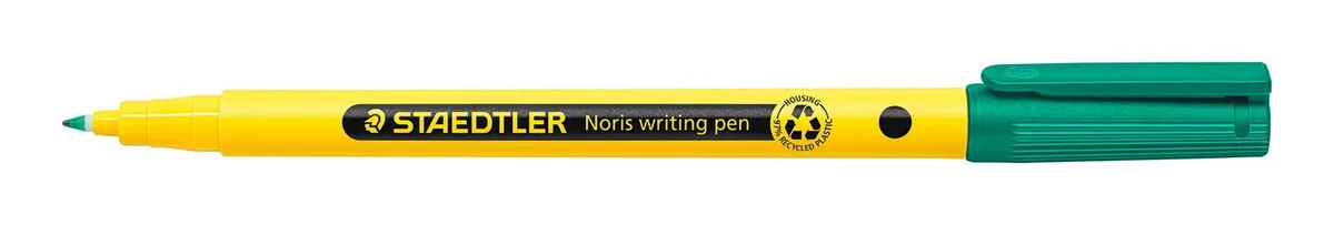 Noris writing pen Fineliner Grün van Staedtler – productfoto