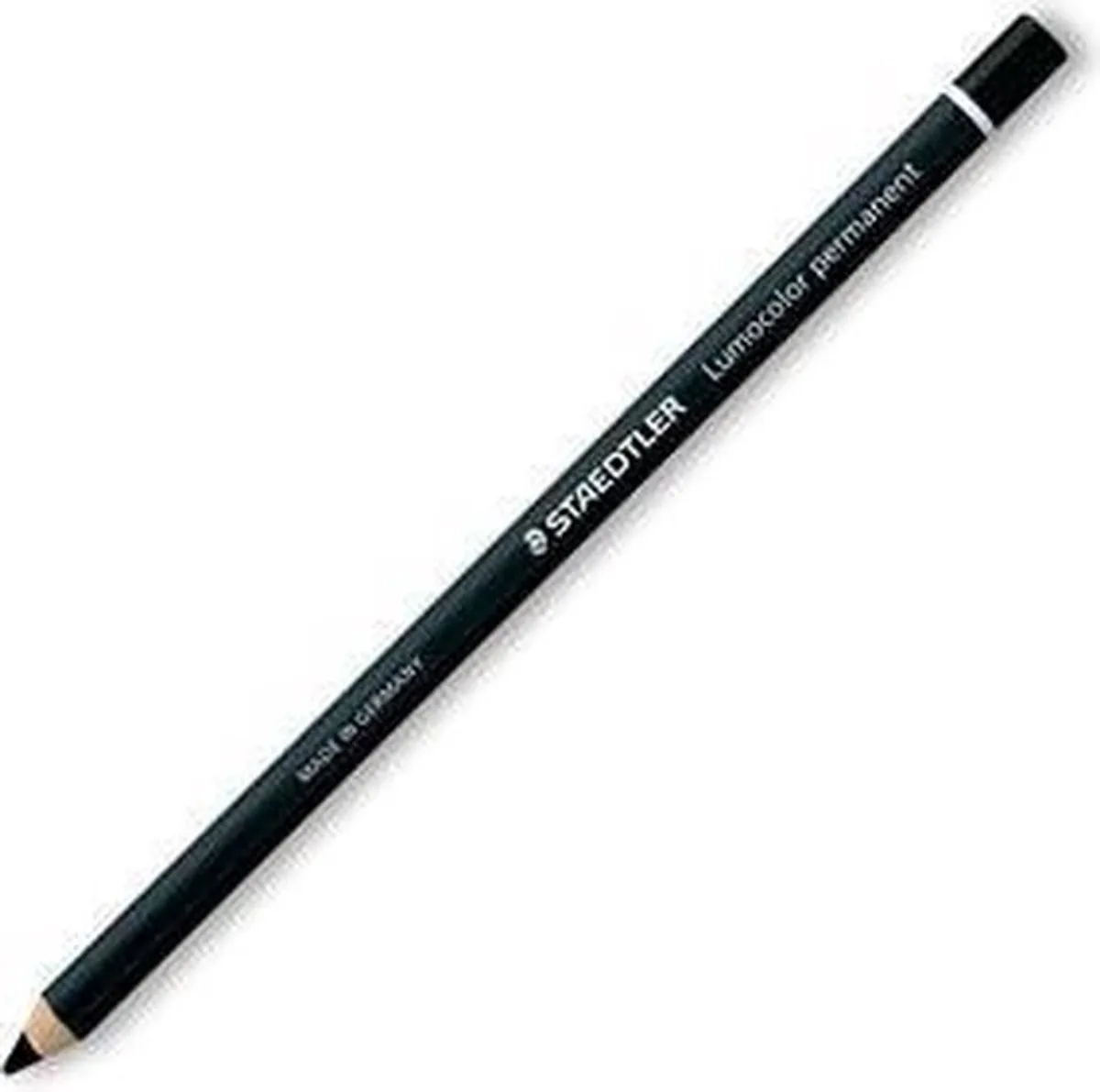 potlood Lumocolor Glasochrom de Staedtler en Noir – photo produit