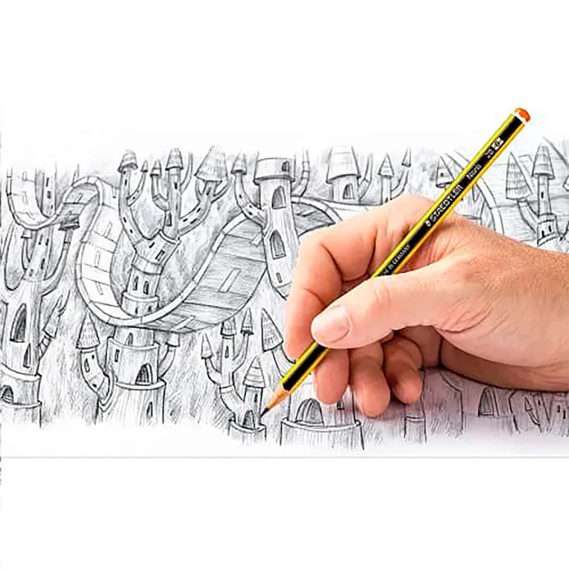 Potlood Staedtler Noris 3xHB find the golden Noris de Staedtler – photo produit 4 sur 4