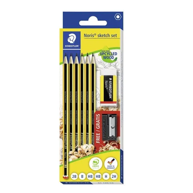 Potlood staedtler noris potlood 6 st gom | 12 stuks by Staedtler – product photo