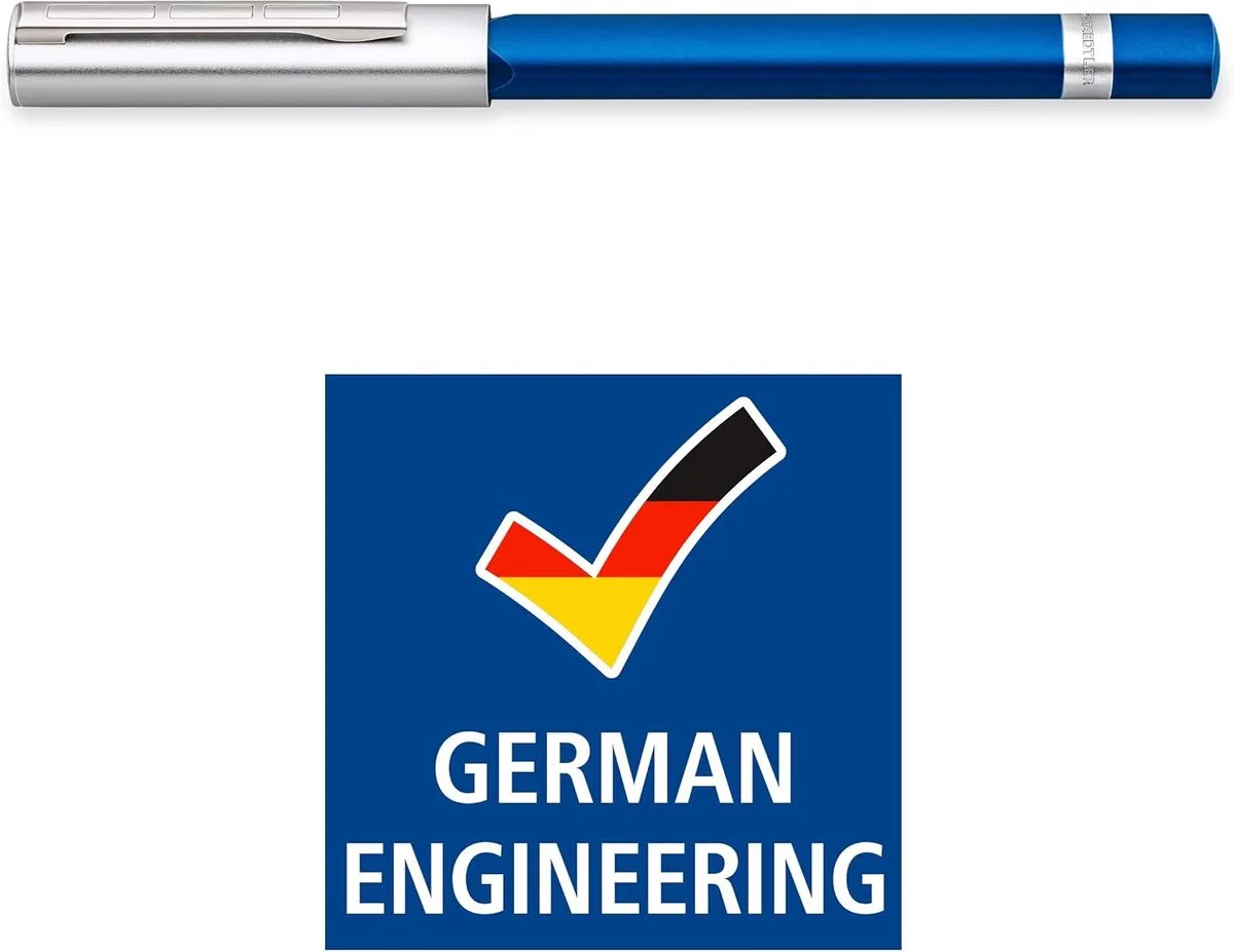 STAEDTLER 476TRX3 M ST vulpen Trx ergonomische driehoekige vorm, lijndikte M van Staedtler in Blauw – productfoto