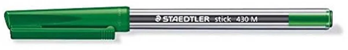 Stick 430 Pen 50 Eenheden Groen Kinderen de Staedtler en Vert – photo produit