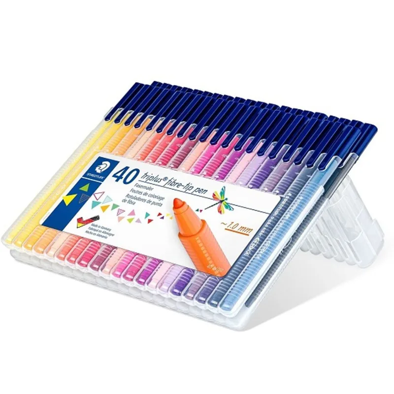 Triplus Feutres à pointe fibre, assortis, pochette de 40, 323 SB40 by Staedtler – product photo