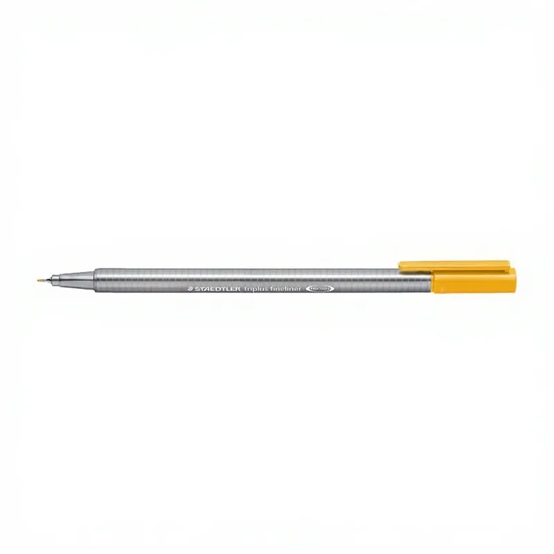 Triplus® Fineliner hellorange - hellorange Farbe, 0,3 mm Linie de Staedtler – photo produit