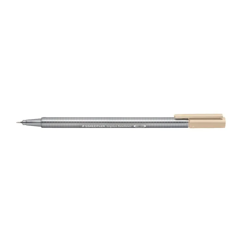 triplus® Fineliner Sand - Sandfarbe, 0,3 mm Strichstärke von Staedtler – Produktfoto