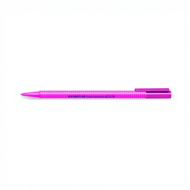 Triplus Textsurfer Magenta Dreikant-Textmarker, mit 1-4 mm weicher Rundspitze von Staedtler – Produktfoto