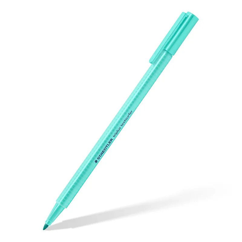 Triplus Textsurfer Mintgrün - Dreikant-Textmarker mit weicher 1-4 mm Keilspitze von Staedtler – Produktfoto