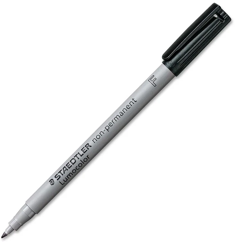 Viltstift Staedtler Lumocolor 316 non permanent F - 10 stuks de Staedtler en Noir – photo produit