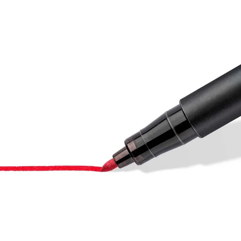 Viltstift Staedtler Lumocolor 317 permanent M set à 3 +1 stuk gratis van Staedtler – productfoto 4 van 6