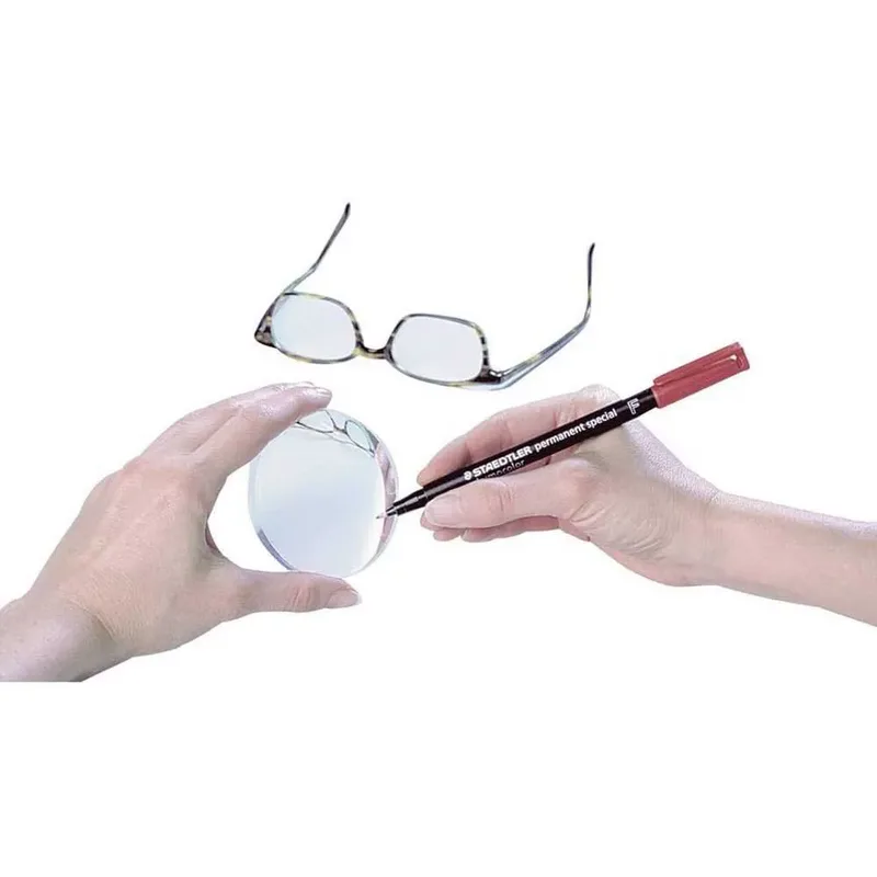 Viltstift Staedtler Lumocolor 319 special permanent M zwart de Staedtler – photo produit