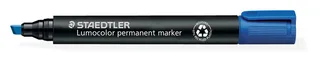 Viltstift Staedtler Lumocolor 350 permanent schuin blauw by Staedtler – product photo 1 of 2