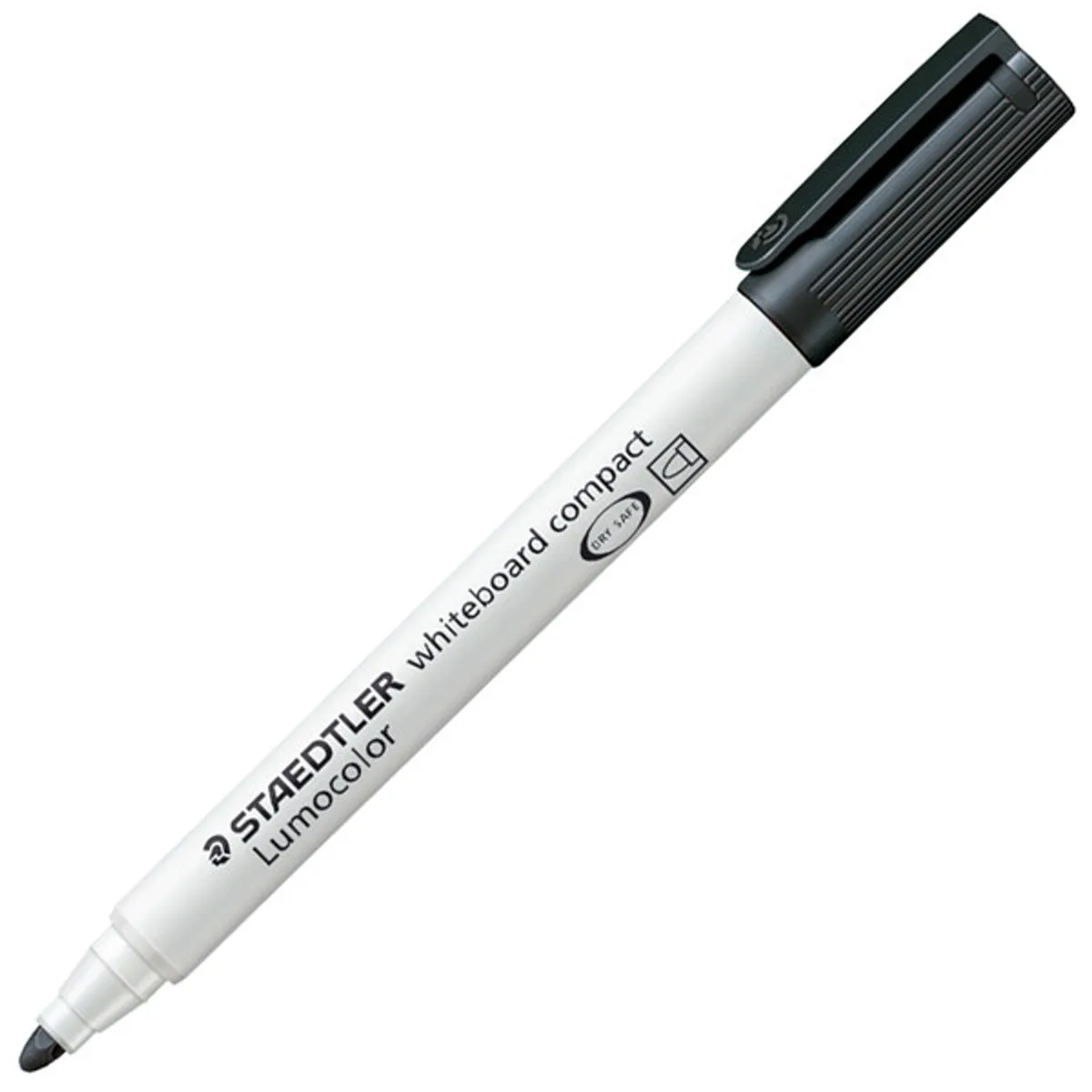 whiteboardmarker Lumocolor Compact 10 stuks van Staedtler in Zwart – productfoto