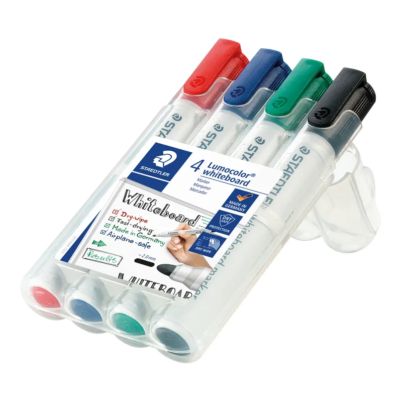 Whiteboardmarker staedtler lumo 351 4st ass | 5 stuks van Staedtler – productfoto