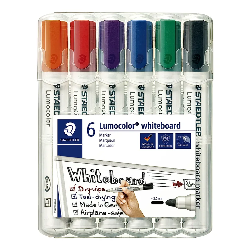 Whiteboardmarker staedtler lumo 351 6st stand | 5 stuks von Staedtler – Produktfoto