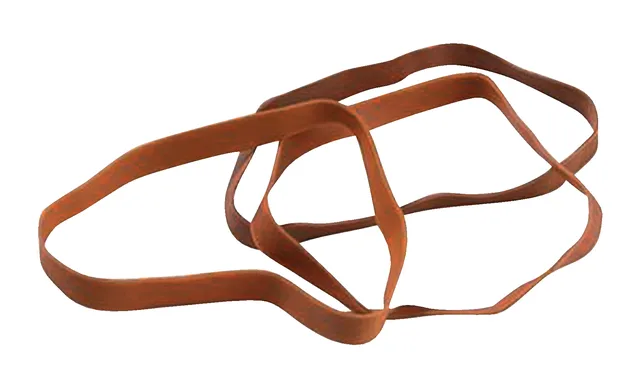 Elastiek Standard Rubber Bands 64 90x5mm 500gr 440 stuks bruin by Standard Rubber Band – product photo