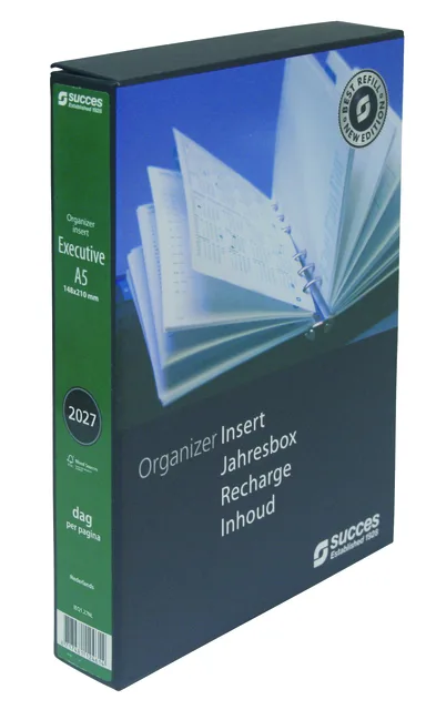Agendavulling 2027 Succes Executive A5 1dag/1pagina by Succes – product photo
