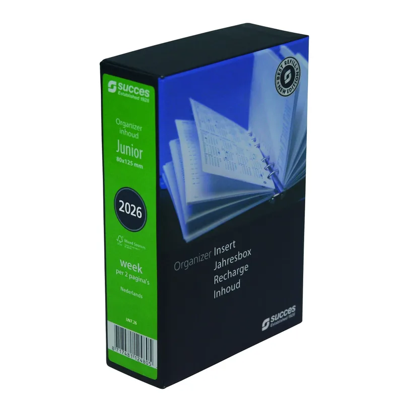 Agendavulling 2027 succes junior 7dagen/2pagina's by Succes – product photo