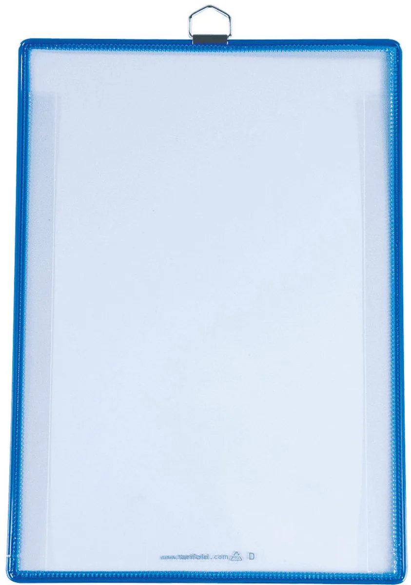 documentenmap met oog, pvc, DIN A4, 5/VE liggend by Tarifold in Blue – product photo
