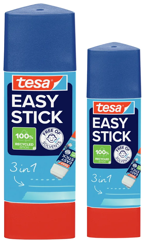 EASY STICK Klebestift, Promo-Pack 3 x 25 g von tesa – Produktfoto