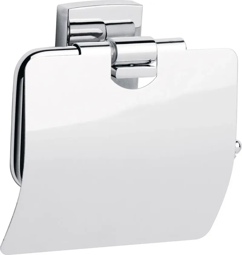 klaam Toiletrolhouder Lijm Metaal by tesa in Chrome – product photo