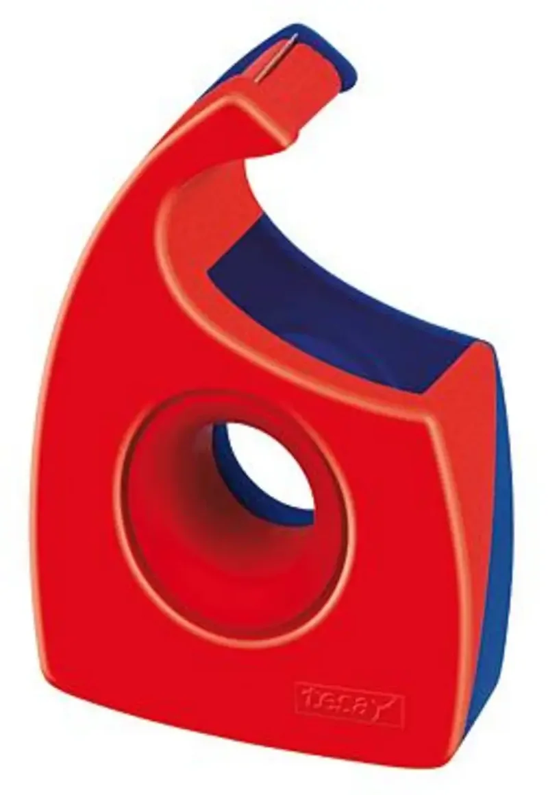 Klebeband-Abroller 57444-00001-00 Rot, Blau Rollenbreite (max.): 19 mm Rollenlänge (max.) 33 m fra tesa – produktbillede